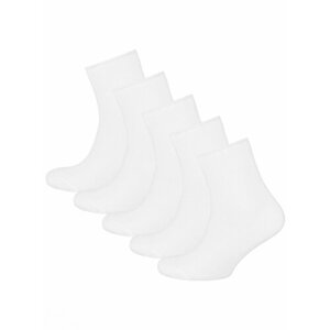 Женские носки STATUS средние, 5 пар, размер 23-25, белый