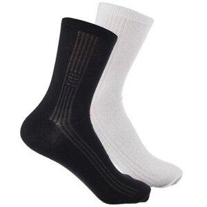 Женские носки Весёлый носочник средние, 6 пар, размер 37-41, черный