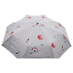 Зонт автомат, купол 98 см., 8 спиц, розовый