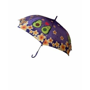 Зонт-трость ANSTY, полуавтомат, купол 80 см., фиолетовый