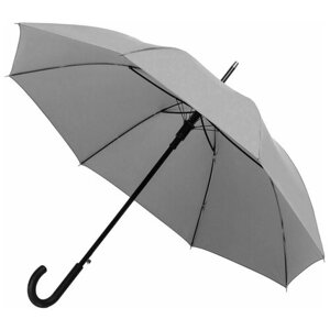 Зонт-трость molti, полуавтомат, серый