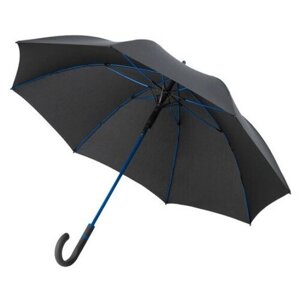 Зонт-трость с цветными спицами Color Style ver. 2, ярко-синий