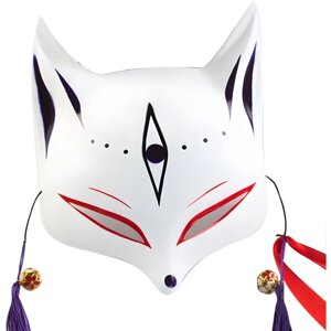 Аниме маска лисы Кицуне японская