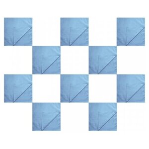 Бандана демисезонная, размер 55х55, синий, голубой