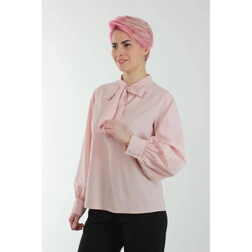 Блуза , размер 46, розовый