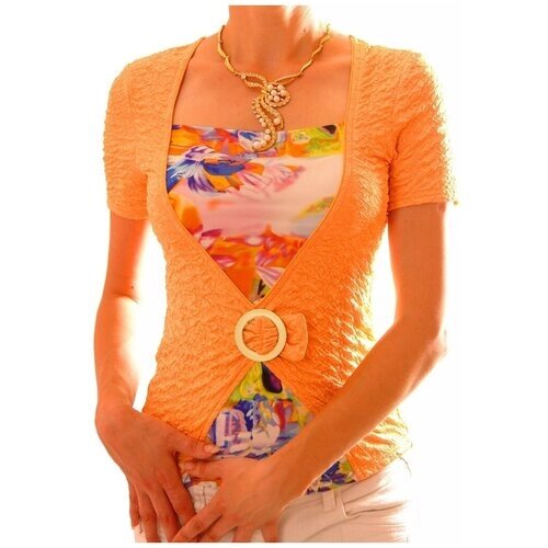 Блуза TheDistinctive, размер XXL, оранжевый
