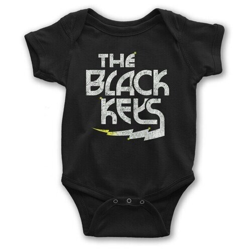 Боди детское Wild Child The Black Keys / Рок Для новорожденных Для малышей, размер 12-18 мес.