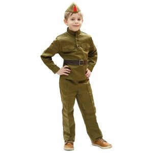 Бока С Детская военная форма Солдат в брюках, рост 122-134 см 2268