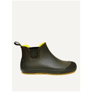 Ботинки челси Nordman 5-153-D06 Beat чер-желт, летние, полнота 6, водонепроницаемые, высокие, размер 40, черный, желтый