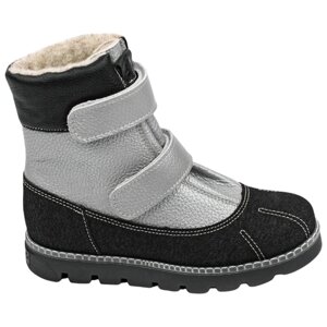 Ботинки Tapiboo, зимние, натуральная кожа, на липучках, размер 31, мультиколор