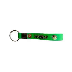 Брелок на ключи с браслетом из видеоигры Роблокс зеленый
