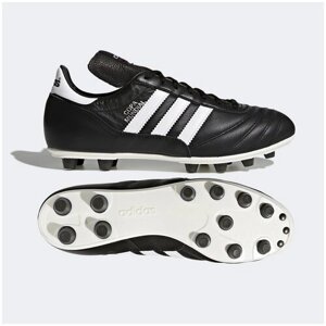 Бутсы adidas 015110, футбольные, натуральная кожа, размер 44, белый, черный