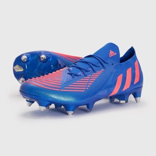 Бутсы adidas, футбольные, размер 7.5UK, синий