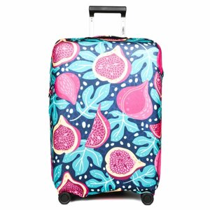 Чехол для чемодана FABRETTI W1062-L, размер L, фиолетовый