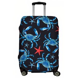 Чехол для чемодана LeJoy, полиэстер, текстиль, размер M, мультиколор