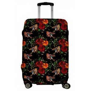 Чехол для чемодана LeJoy, полиэстер, текстиль, размер S, мультиколор