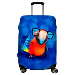 Чехол для чемодана "Попугай" размер S