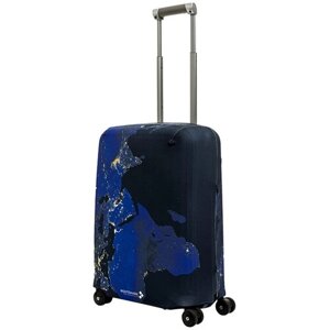 Чехол для чемодана ROUTEMARK, 40 л, размер S, синий, черный