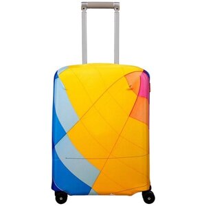 Чехол для чемодана ROUTEMARK, размер S, розовый, голубой