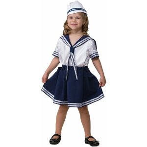 Детская военная форма моряка костюм Морячки на праздник Jeanees 5704