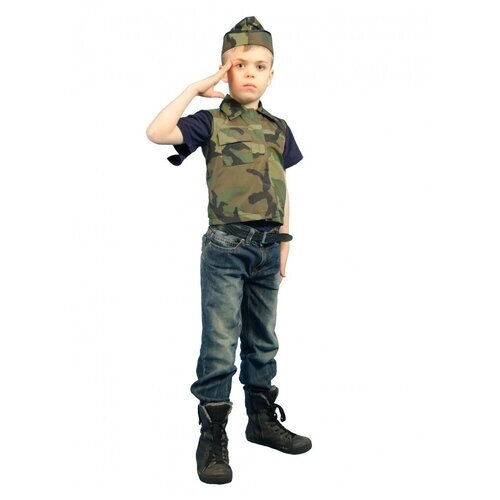 Детский костюм солдата (7350) 128-134 см