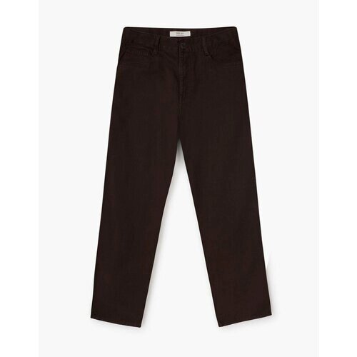 Джинсы Gloria Jeans, размер 11-12л/152 (38), коричневый