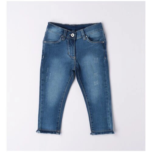 Джинсы iDO, размер 7A, цвет синий джинс