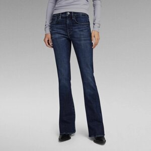 Джинсы клеш G-Star RAW 3301 Flare Jeans, размер 30/32, синий