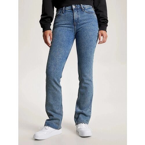 Джинсы клеш Tommy Jeans, размер 30/32, синий