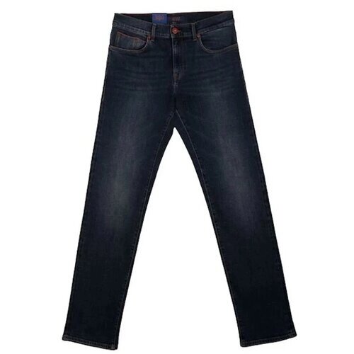 Джинсы Trussardi Jeans, средняя посадка, размер 48, синий