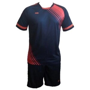 Форма Cliff футбольная, шорты и футболка, размер XL, черный, оранжевый