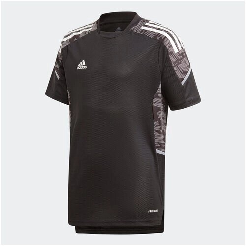 Футболка adidas, размер 128, черный
