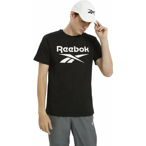 Футболка Reebok, размер M, черный