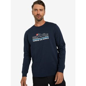Футболка TOREAD Men's long-sleeved T-shirts, размер 48/50, синий