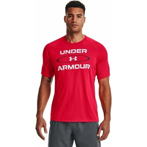 Футболка Under Armour UA Tech 2.0 WM Graphic SS-RED XS для мужчин