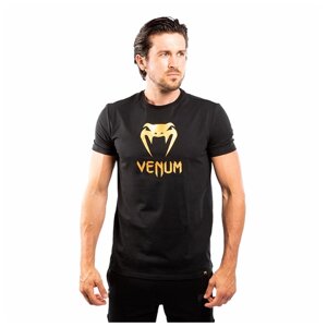 Футболка Venum Classic Black/Gold (S)