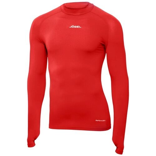 Футбольная футболка Jogel, силуэт прилегающий, размер XL, красный