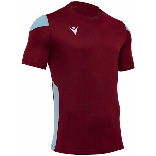 Футбольная футболка macron, размер L, бордовый