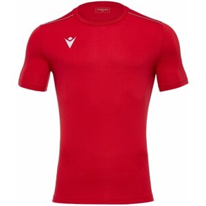 Футбольная футболка macron, размер XL, красный