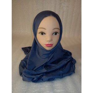 Хиджаб Хиджаб ISTANBUL Fashion, размер 55, голубой