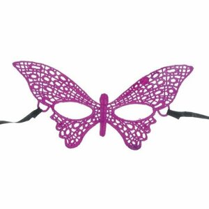 Карнавальная маска «Бабочка», ажур, цвета микс (комплект из 17 шт)