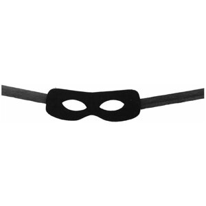Карнавальная маска "Зорро", цвет чёрный