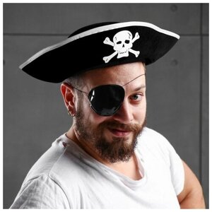 Карнавальная шляпа "Пират", р-р. 56-58