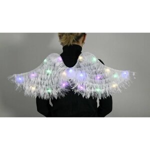 Карнавальные крылья ангела с подсветкой