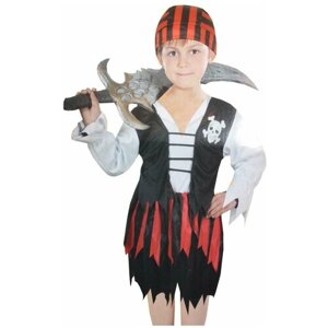 Карнавальный костюм детский Пират универсальный LU3498 InMyMagIntri 116-122cm