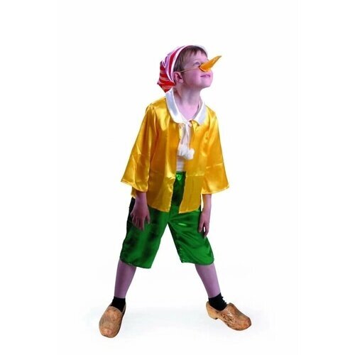 Карнавальный костюм для мальчика "Буратино" размер 104 - 52