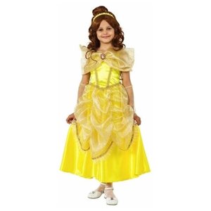 Карнавальный костюм Принцесса Белль, размер 134-68, Батик 7062-134-68