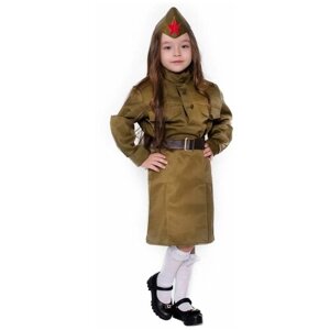 Карнавальный костюм солдаточка, на рост 104-116 см, 3-5 лет, Бока 2291-бока