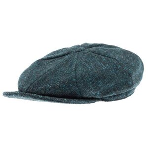 Кепка восьмиклинка Hanna Hats, шерсть, подкладка, размер 59, синий