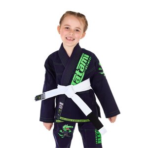 Кимоно tatami fightwear, размер 104-116, зеленый, синий